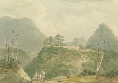 Mountainous Landscape with River by Samuel Davis